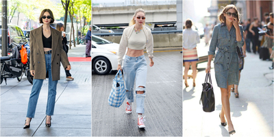 Another noticeable difference is the single-breasted buttons 