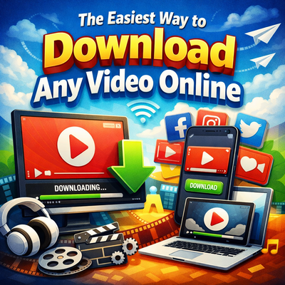 The Easiest Way to Download Any Video Online (Free & Fast)