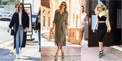 with practically every kind of outerwear and shoes