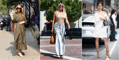 stacked Ripple toe rings on her second left Hermes toe