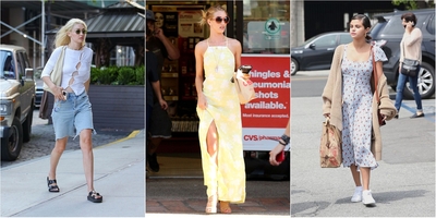 white furry coat with a Hermes satin lining 