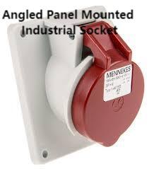 NANTE.COM Angled Panel Mounted Industrial Socket: Simplifying P